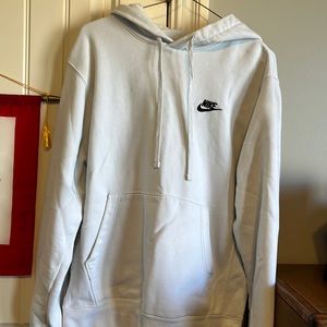 Nike hoodie white small